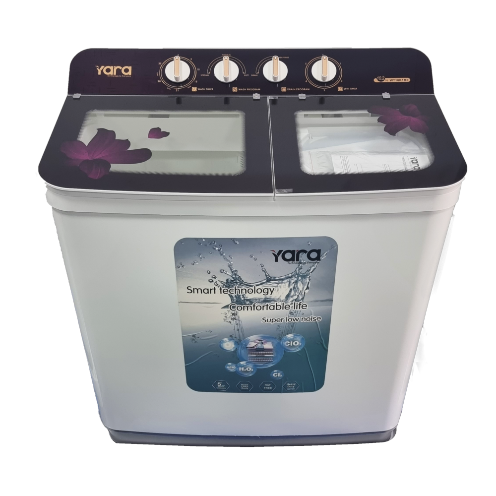 Yara-10.2Kg Semi Automatic Washing Machine