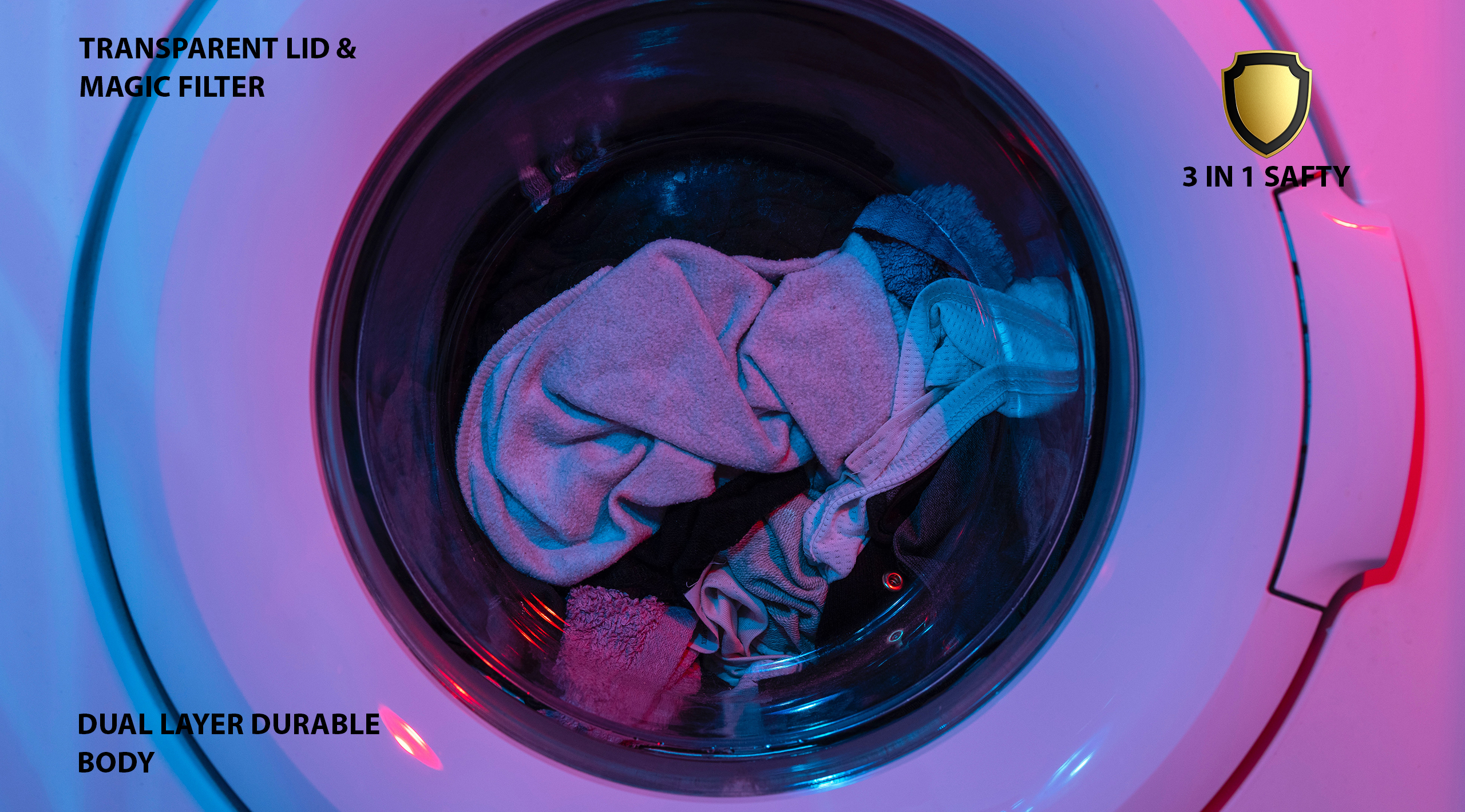 Yara-9Kg Semi Automatic Washing Machine