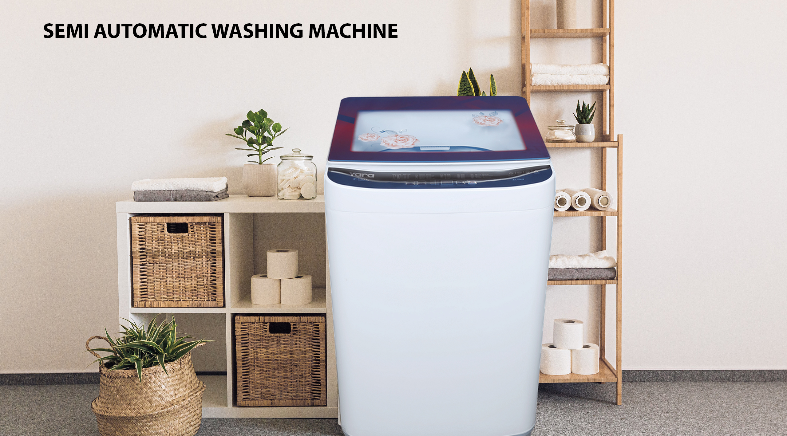 Yara-6.5Kg Only Washer Washing Machine